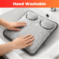 USB Winter Electric Foot Heating Pad Under Desk Household Foot Warmer Heater Soft Plush Foot Warming Thermostat Mat Warm Pad