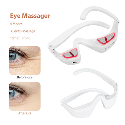 EMS Redlight Eye Massage Eyes Beauty Device Removal Dark Circles Anti-eye Wrinkles Fatigue Relief