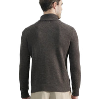 Fashion TurtleNeck Men's Knitted Sweaters Cashmere Sweater 100% Merino Wool Thick Knit Pullover Winter Fall Male Jumper Clothing