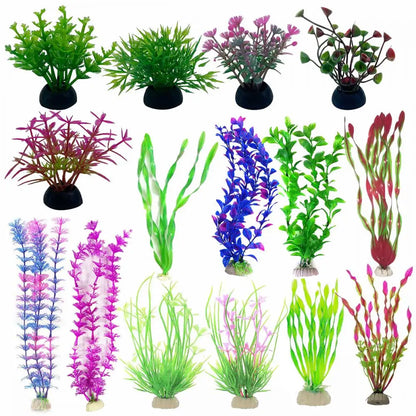 Artificial Underwater Plants Aquarium Decor Plants Fish Tank Landscaping Simulation Plants Water Grass Viewing Decorations
