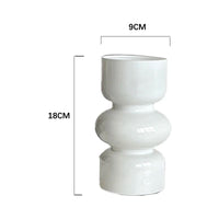 Black Glass Vase Medieval Decoration Living Room Dining Room Flower Arrangement Home Decoration Accessories