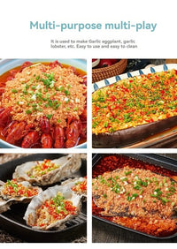 Garlic Press Anti-Skid Thickened Garlic Clip Multifunctional Zinc Alloy Stainless Steel Manual Pull Type Garlic Punch