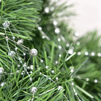 10M/Roll Pearl Chain Christmas Decorations Christmas Tree Pendant for Home Room Decor Party New Year DIY Gift Ornament Accessory