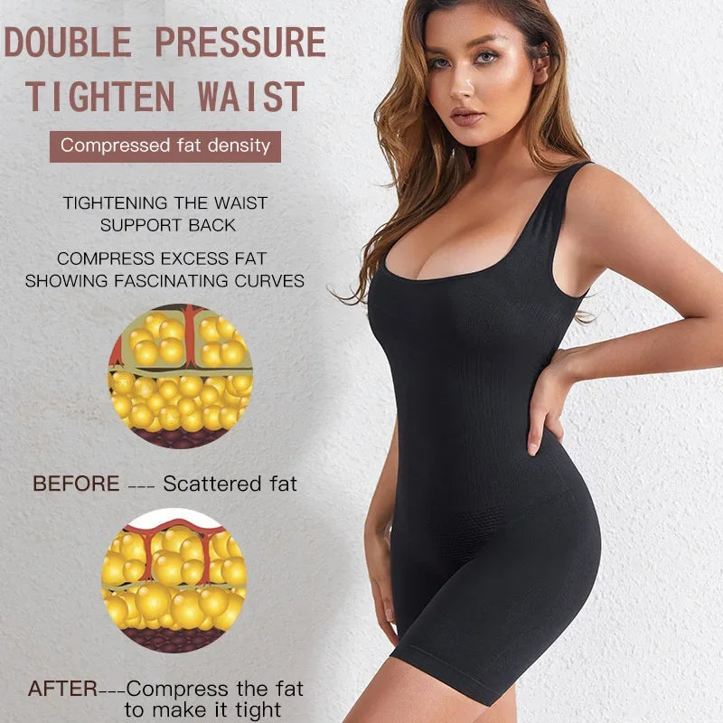 Women Postpartum Shapewear Bodysuit Tummy Control Body Shaper Seamless Colombia Fajas Belly Tight Push Up Butt Lifter Underwear