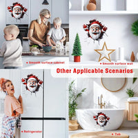 Christmas Toilet Sticker Merry Christmas Decoration for Home 2025 Pendant Xmas Sticker Ornament Navidad Natal New Year Gift 2026