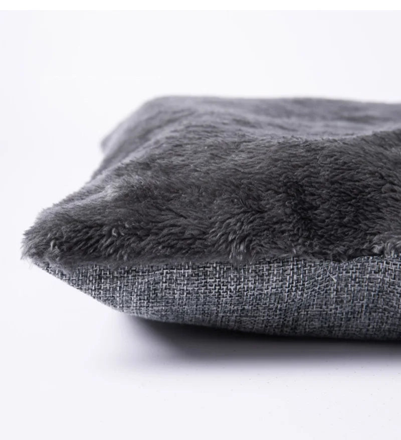 Winter Warm Cat Bed Comfortable Foldable Cat's House Plush Pet Soft Bed Sofa for Small Medium Dogs Cats Puppy Sleep Cushion Nest