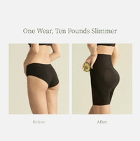 SUJIIN Shapewear for Women Seamless High Waist Shapewear 3D Butt Lifting Tummy Control Shorts Faja Body Shaper Underwear N164