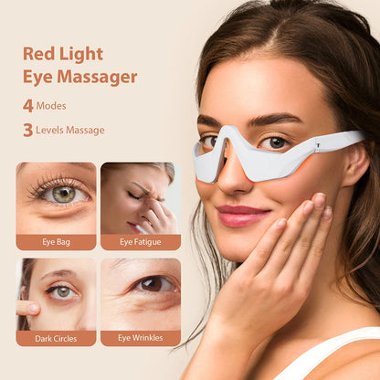 EMS Redlight Eye Massage Eyes Beauty Device Removal Dark Circles Anti-eye Wrinkles Fatigue Relief