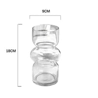 Black Glass Vase Medieval Decoration Living Room Dining Room Flower Arrangement Home Decoration Accessories