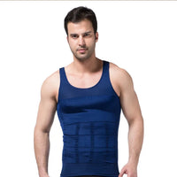 Men's Slimming Body Shapewear Corset Vest Shirt Compression Abdomen Tummy Belly Control Slim Waist Cincher Underwear Sports Vest