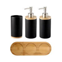 Ceramic Bathroom Accessories Set Fashion Soap Dispenser Toothbrush Holder Tumbler Ceramic Household Bathroom Product