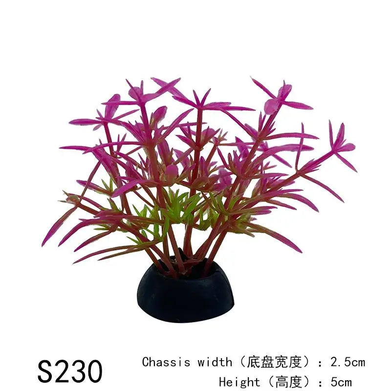Artificial Underwater Plants Aquarium Decor Plants Fish Tank Landscaping Simulation Plants Water Grass Viewing Decorations