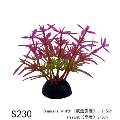 Artificial Underwater Plants Aquarium Decor Plants Fish Tank Landscaping Simulation Plants Water Grass Viewing Decorations
