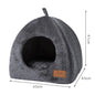 Winter Warm Cat Bed Comfortable Foldable Cat's House Plush Pet Soft Bed Sofa for Small Medium Dogs Cats Puppy Sleep Cushion Nest