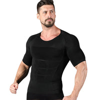 Men's Slimming Body Shapewear Corset Vest Shirt Compression Abdomen Tummy Belly Control Slim Waist Cincher Underwear Sports Vest